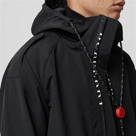 burberry bungee cord detail hooded parka|net a porter Burberry jacket.